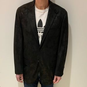 Mantoni Italy Design Suede Jacket